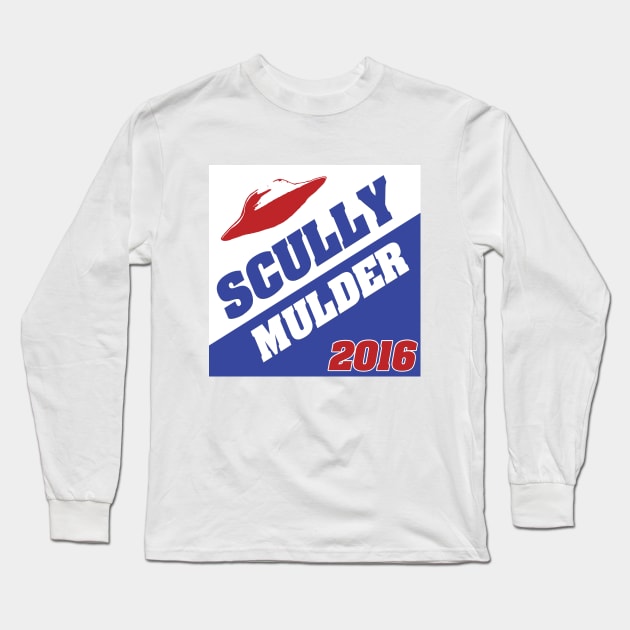 XFN Originals: Scully-Mulder 2016 Long Sleeve T-Shirt by XFilesNews